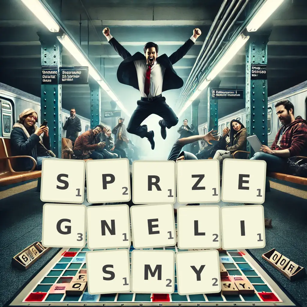 Słowa z liter SPRZĘGNĘLIŚMY