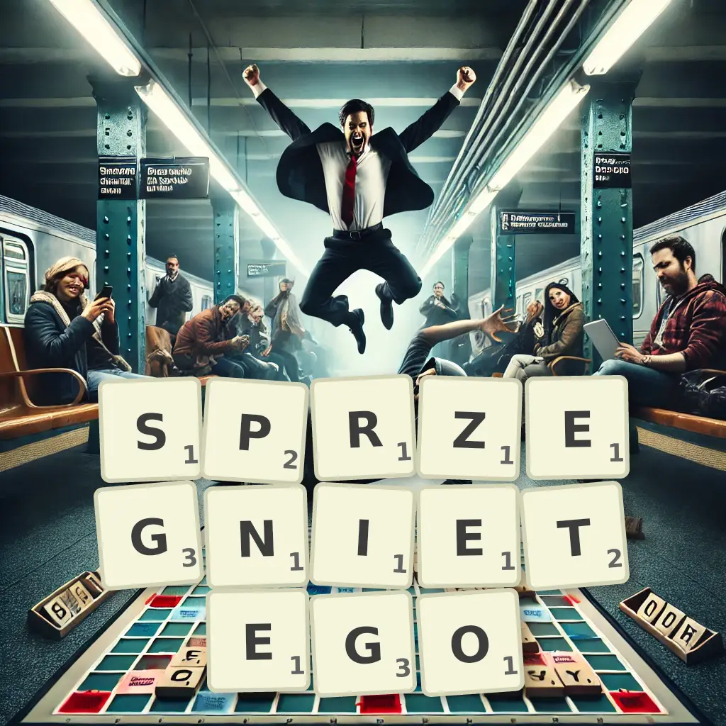 Słowa z liter SPRZĘGNIĘTEGO