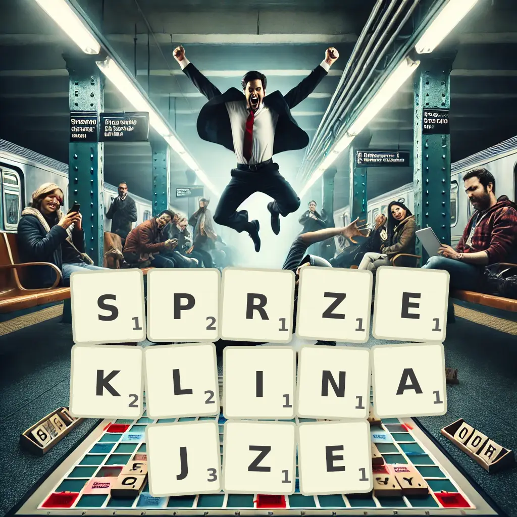 Słowa z liter SPRZEKLINAJŻE