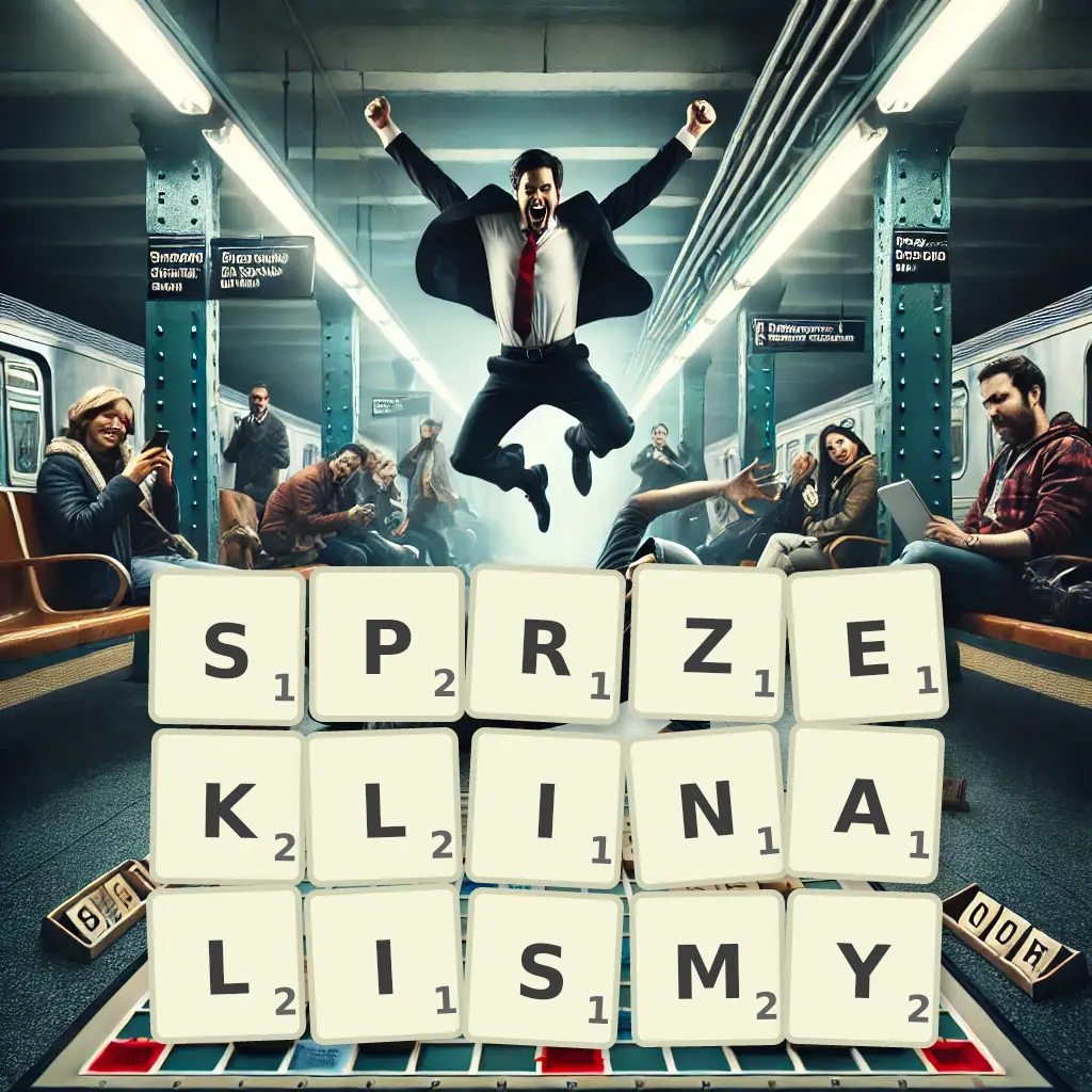 Lista słów z liter SPRZEKLINALIŚMY Słowa z liter SPRZEKLINALIŚMY