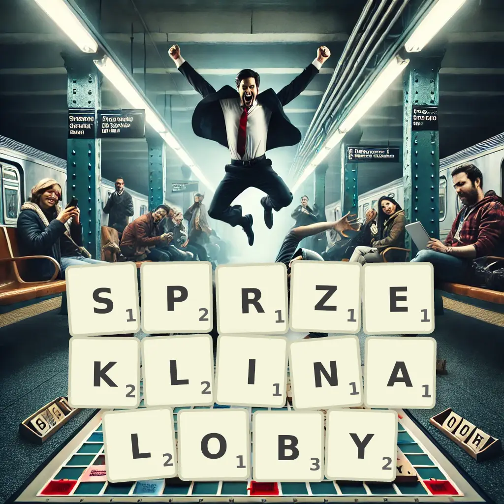Słowa z liter SPRZEKLINAŁOBY