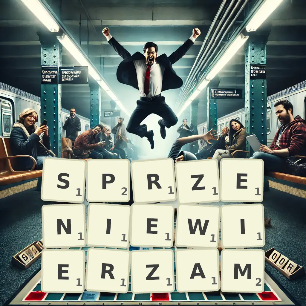 Słowa z liter SPRZENIEWIERZAM