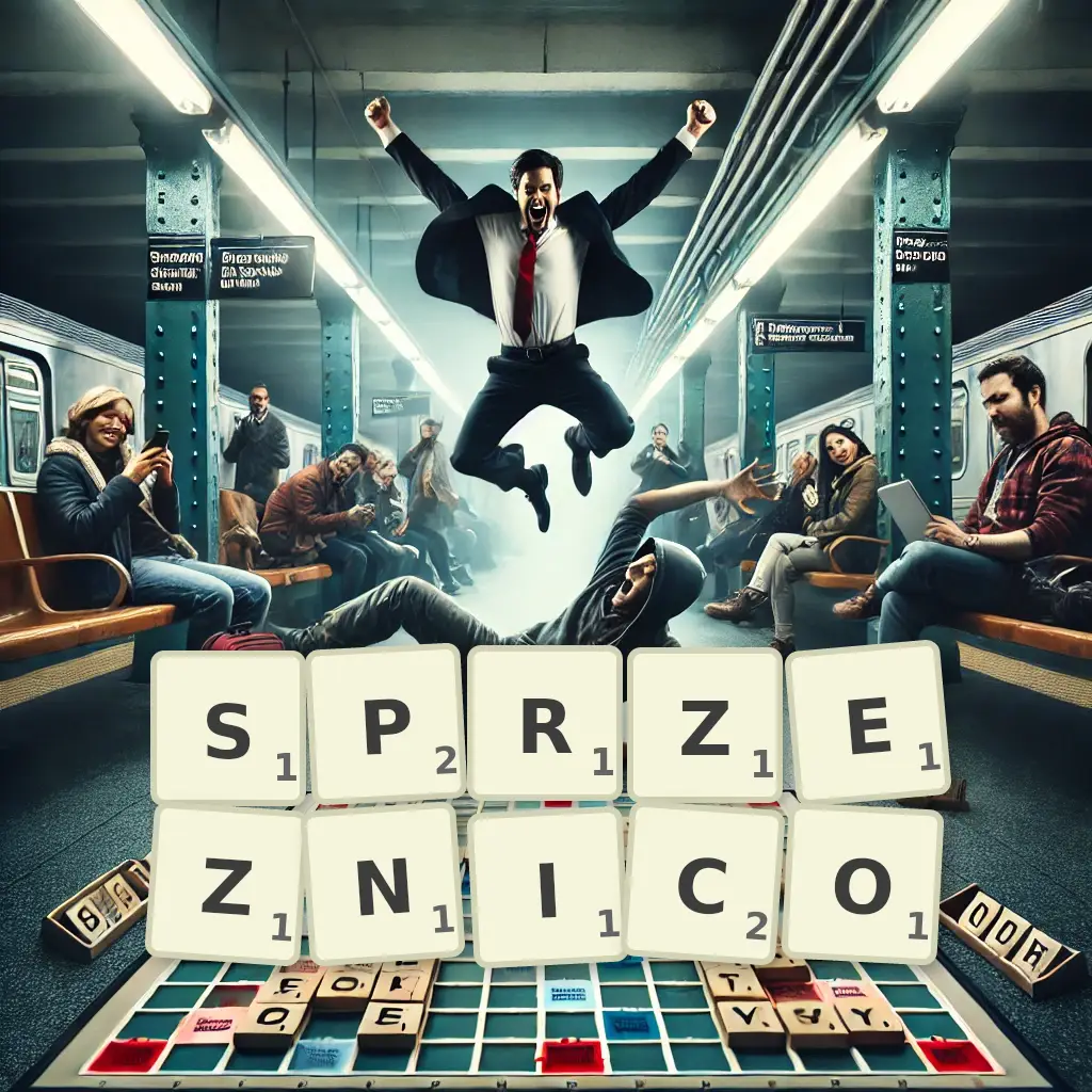 Słowa z liter SPRZĘŻNICO