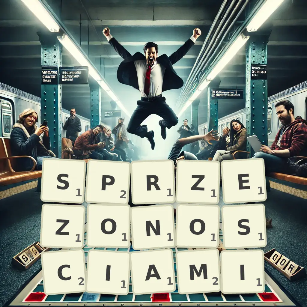 Słowa z liter SPRZĘŻONOŚCIAMI