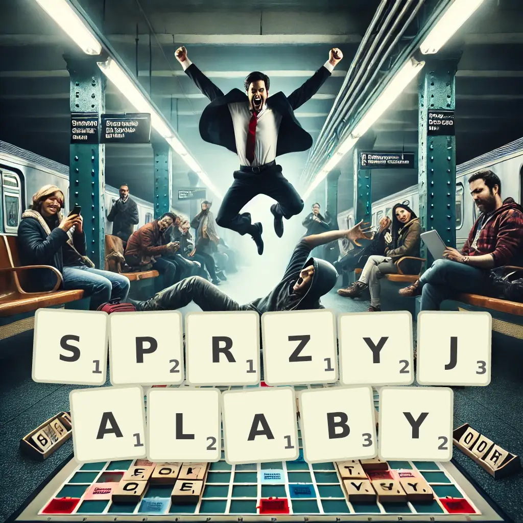 Słowa z liter SPRZYJAŁABY