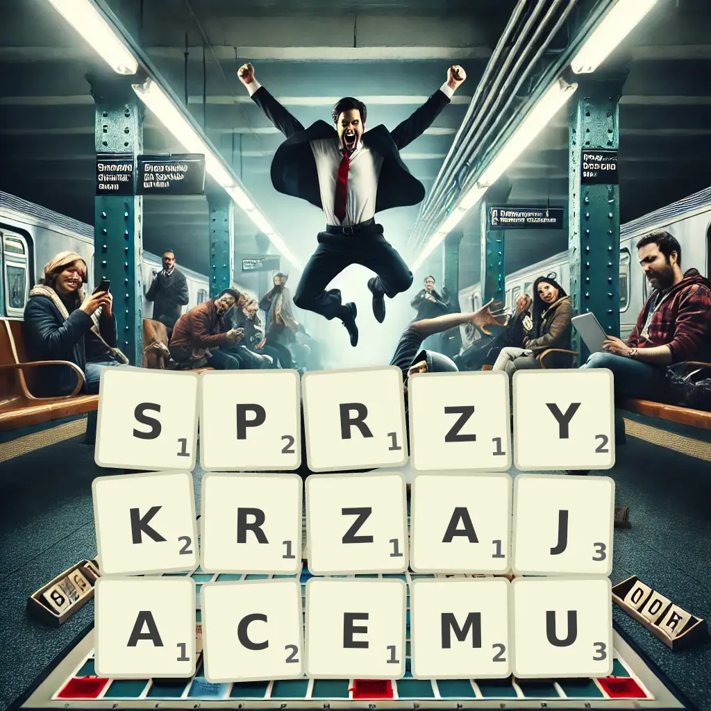 Słowa z liter SPRZYKRZAJĄCEMU