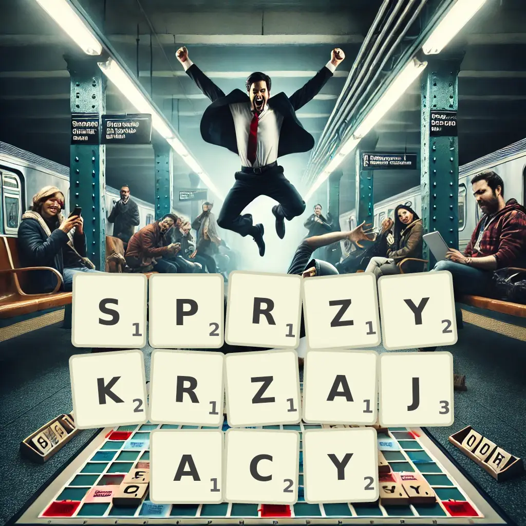 Słowa z liter SPRZYKRZAJĄCY