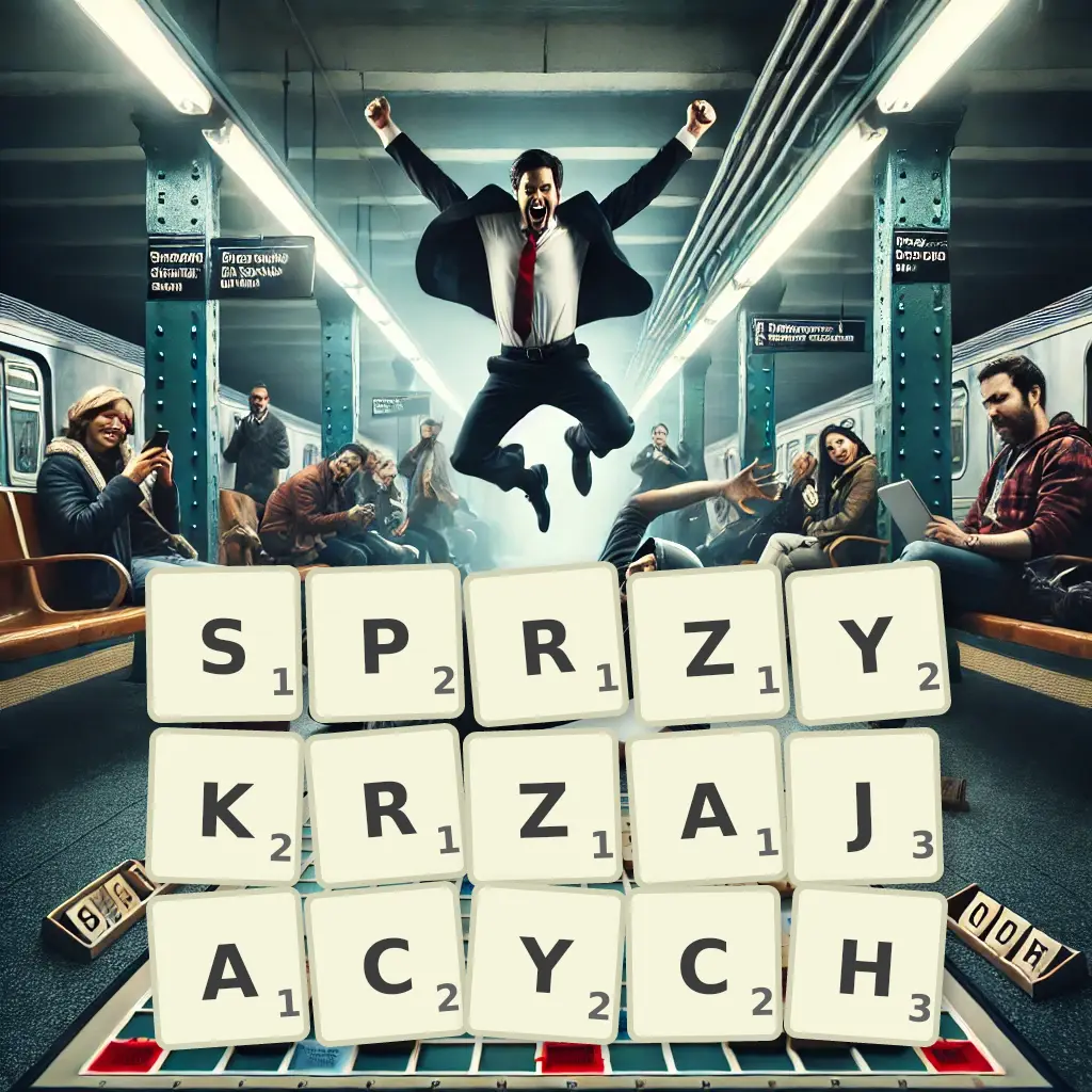 Słowa z liter SPRZYKRZAJĄCYCH