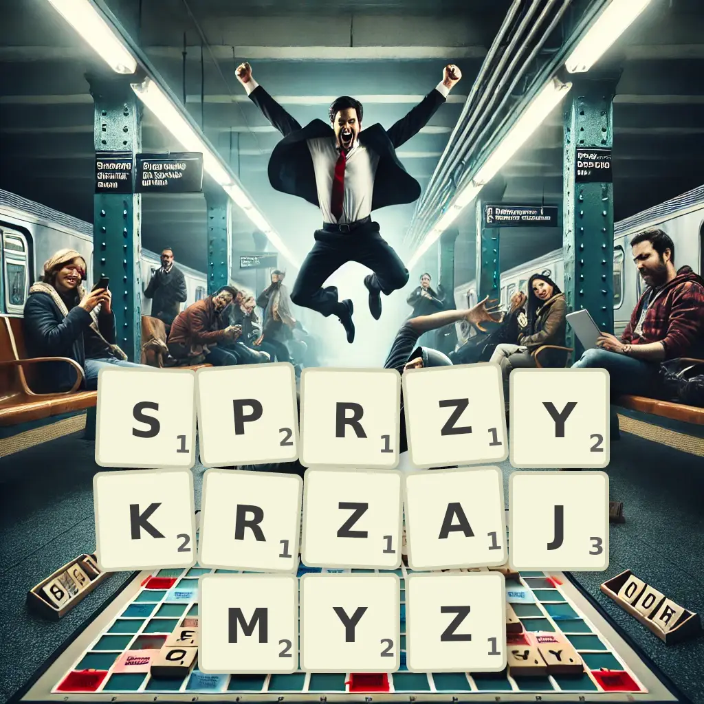 Słowa z liter SPRZYKRZAJMYŻ
