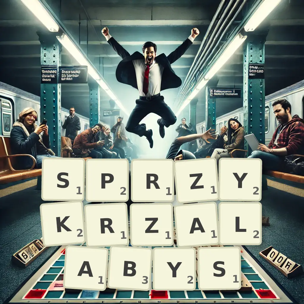 Słowa z liter SPRZYKRZAŁABYŚ