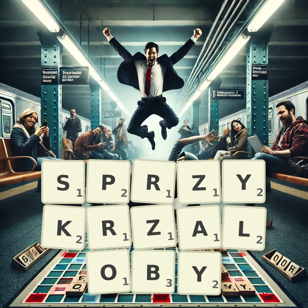 Słowa z liter SPRZYKRZAŁOBY