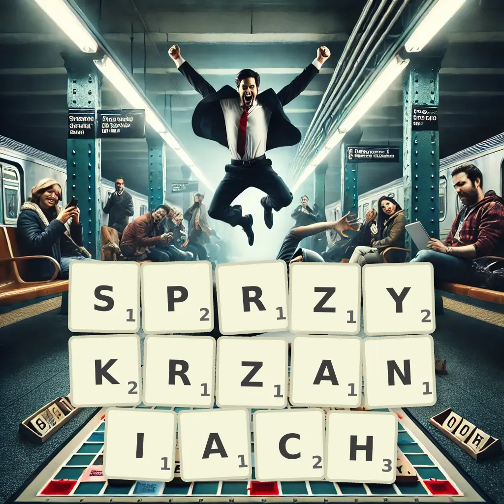 Słowa z liter SPRZYKRZANIACH