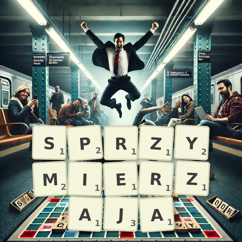 Słowa z liter SPRZYMIERZAJĄ