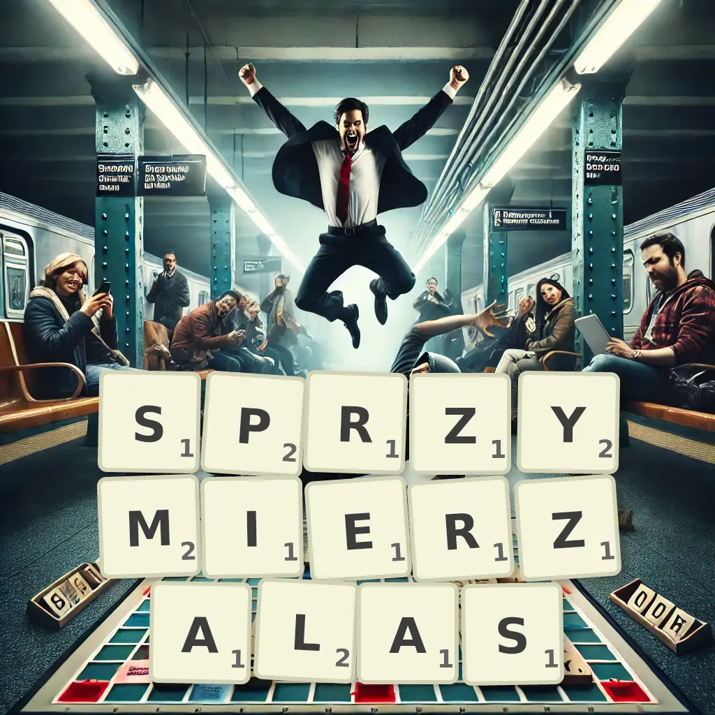 Słowa z liter SPRZYMIERZAŁAŚ