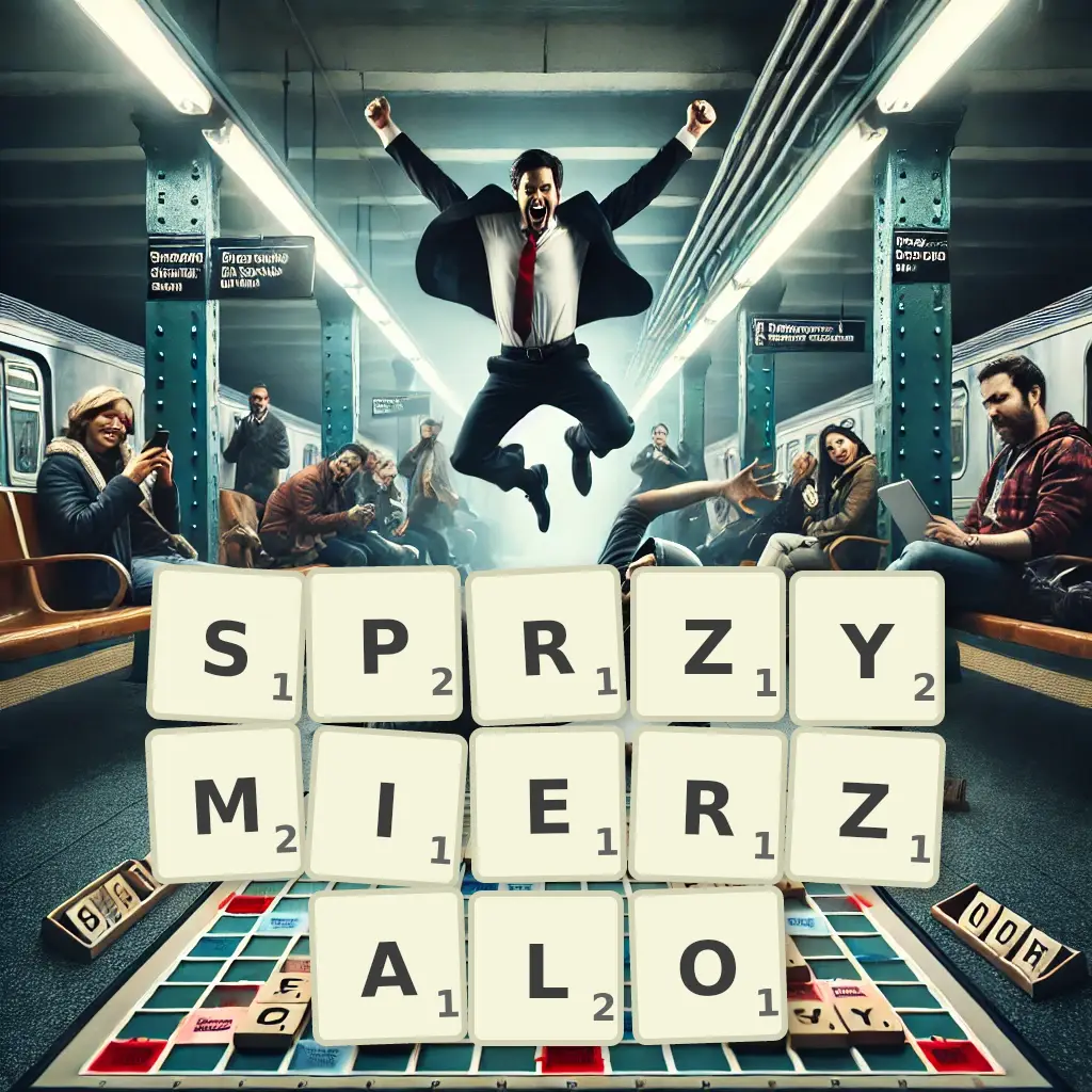 Słowa z liter SPRZYMIERZAŁO