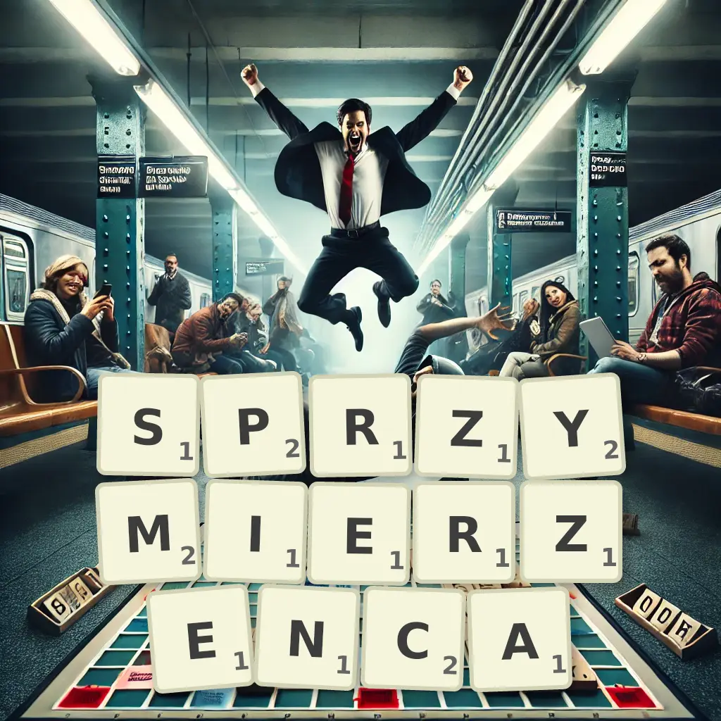 Słowa z liter SPRZYMIERZEŃCA