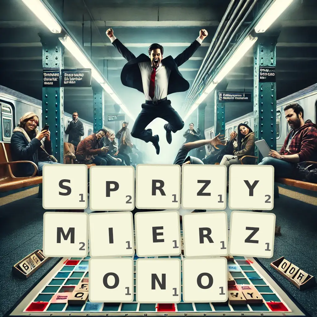 Słowa z liter SPRZYMIERZONO