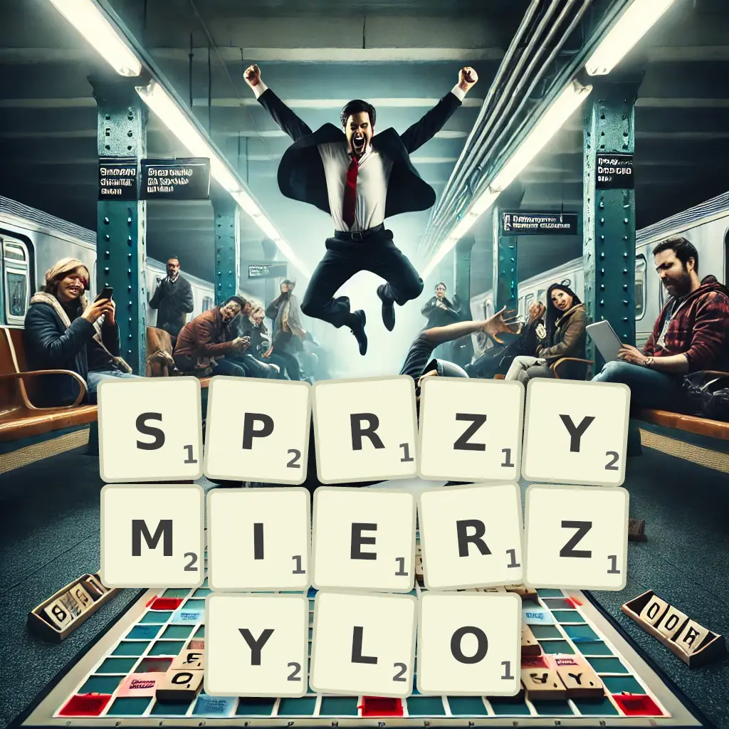 Słowa z liter SPRZYMIERZYŁO