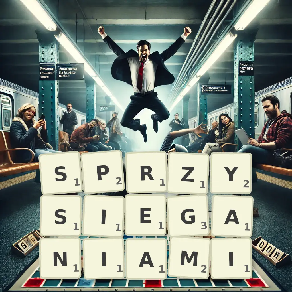 Słowa z liter SPRZYSIĘGANIAMI