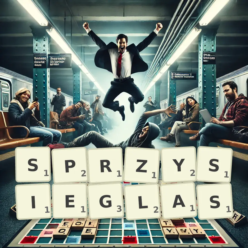 Słowa z liter SPRZYSIĘGŁAŚ