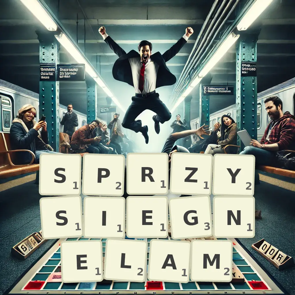 Słowa z liter SPRZYSIĘGNĘŁAM