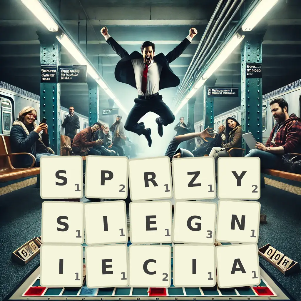 Słowa z liter SPRZYSIĘGNIĘCIA