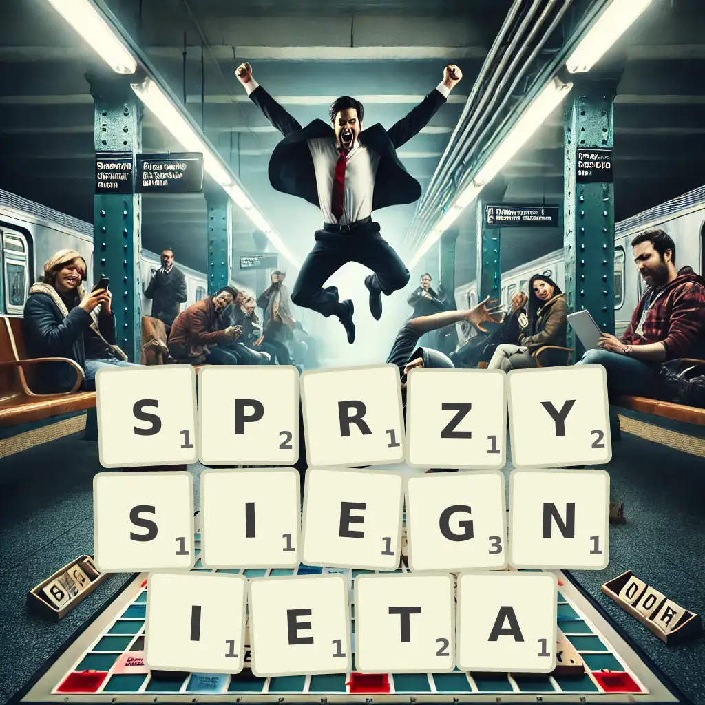Słowa z liter SPRZYSIĘGNIĘTA