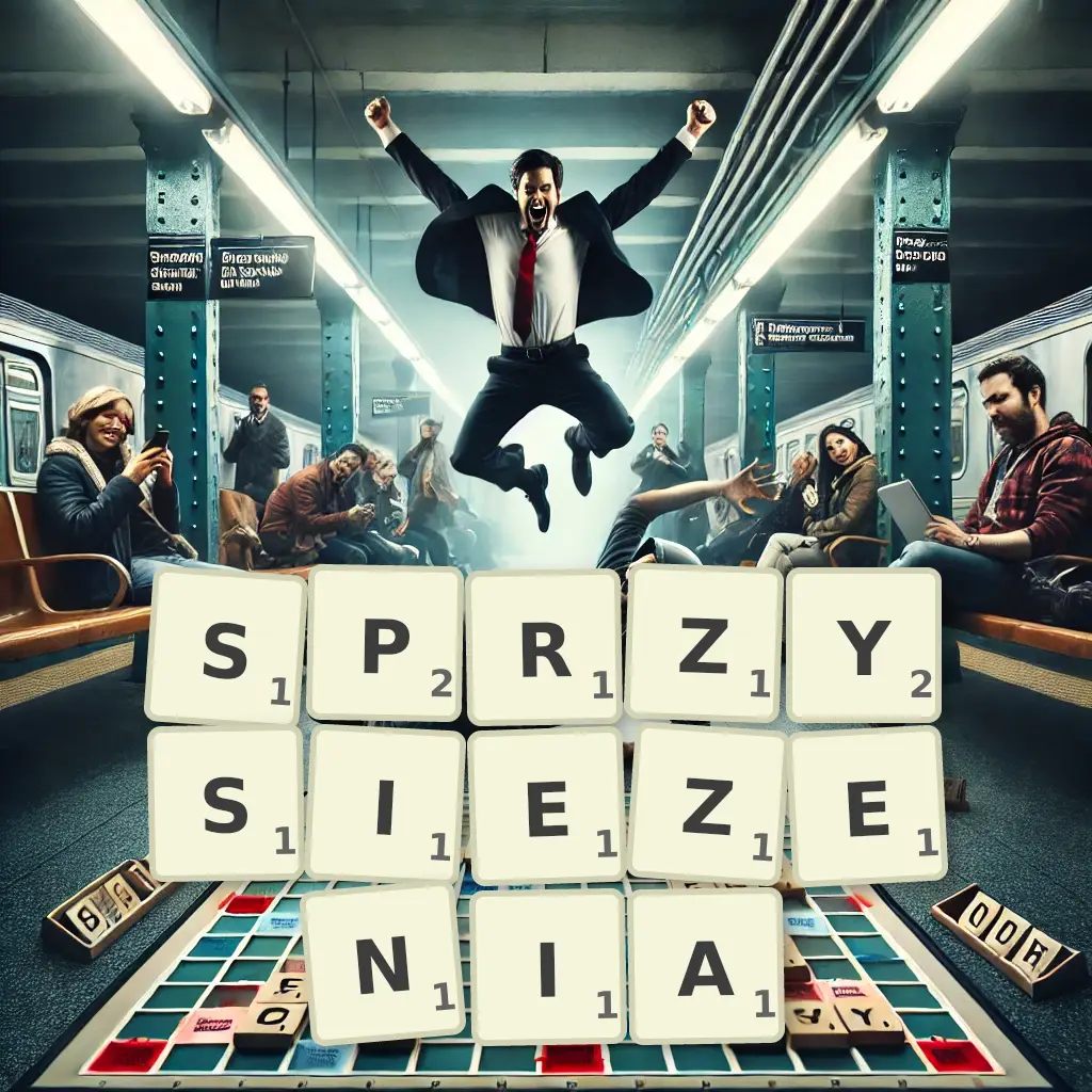 Słowa z liter SPRZYSIĘŻENIA
