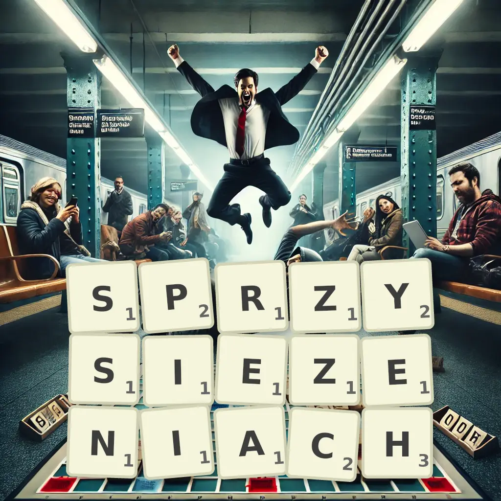 Słowa z liter SPRZYSIĘŻENIACH