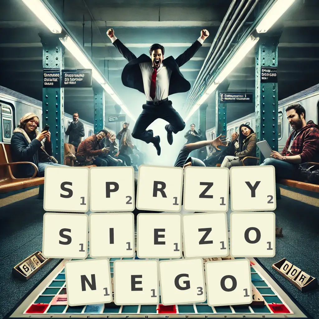 Słowa z liter SPRZYSIĘŻONEGO