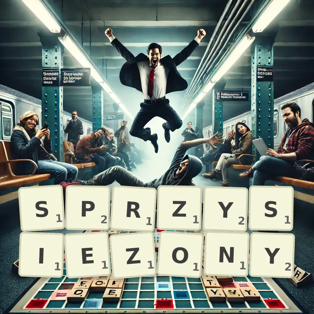 Słowa z liter SPRZYSIĘŻONY