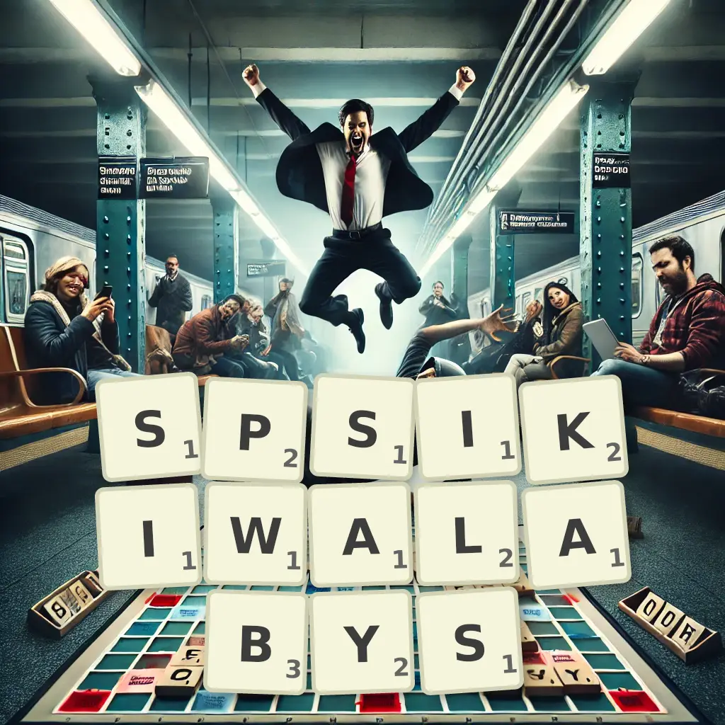 Słowa z liter SPSIKIWAŁABYŚ