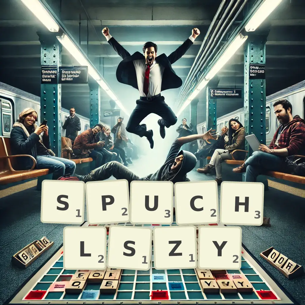 Słowa z liter SPUCHŁSZY