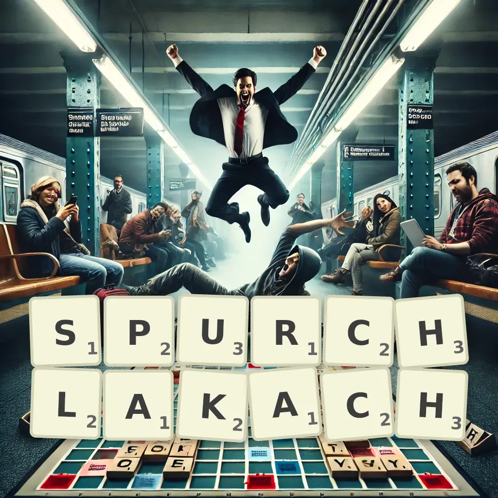 Słowa z liter SPURCHLAKACH