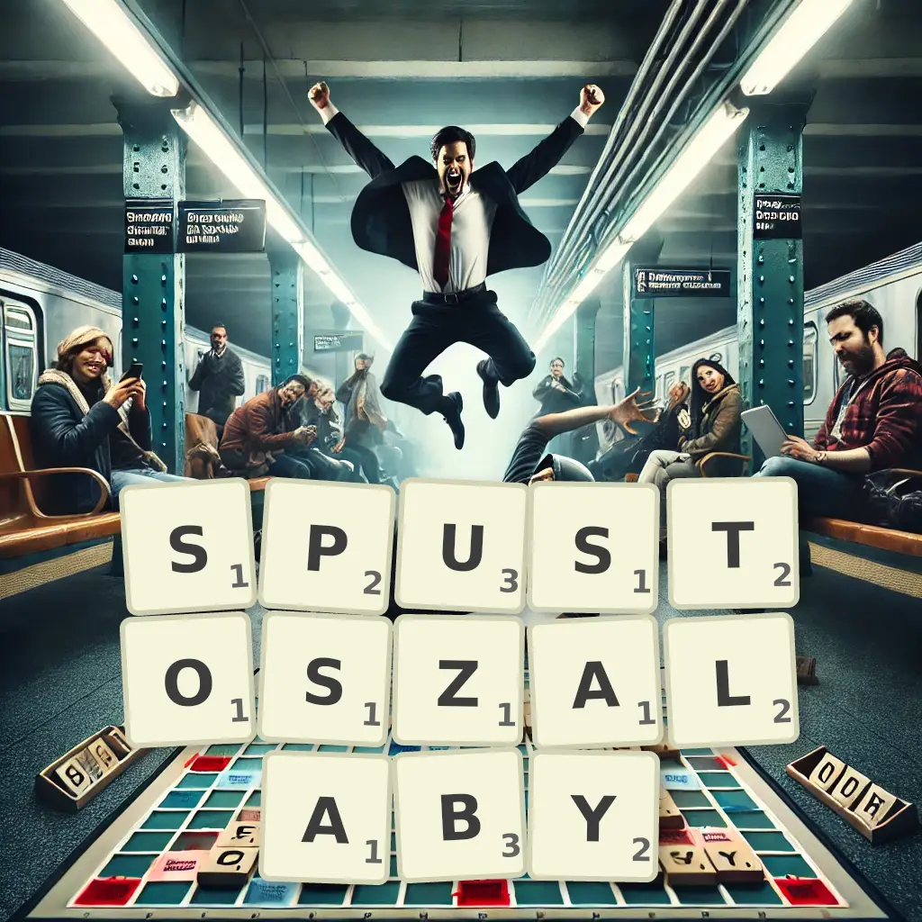 Słowa z liter SPUSTOSZAŁABY