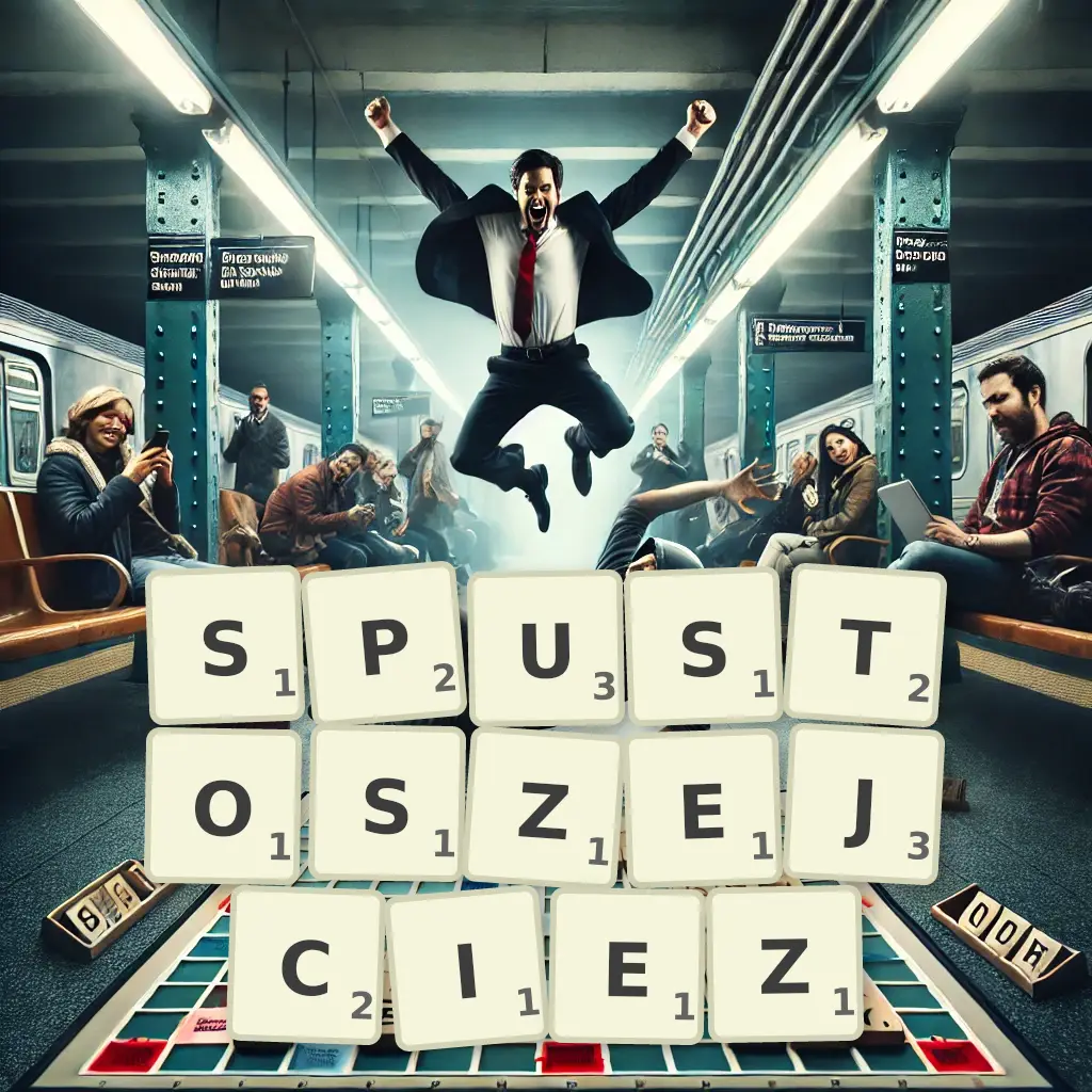 Słowa z liter SPUSTOSZEJCIEŻ