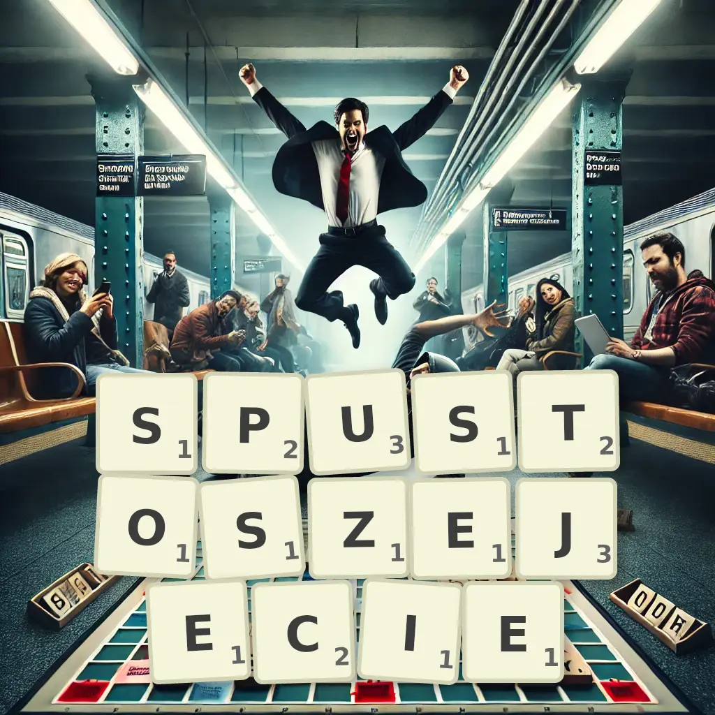Słowa z liter SPUSTOSZEJECIE