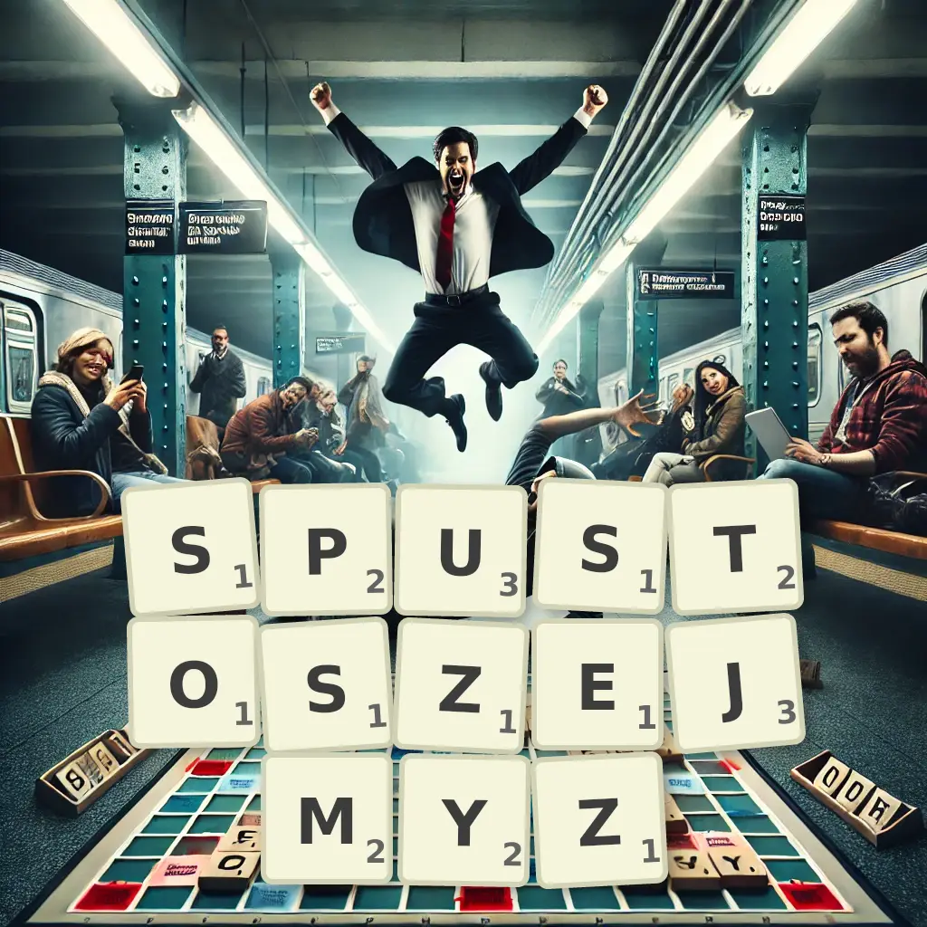 Słowa z liter SPUSTOSZEJMYŻ