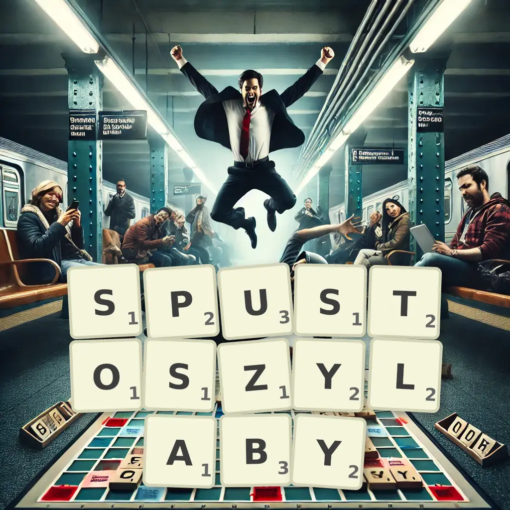 Słowa z liter SPUSTOSZYŁABY