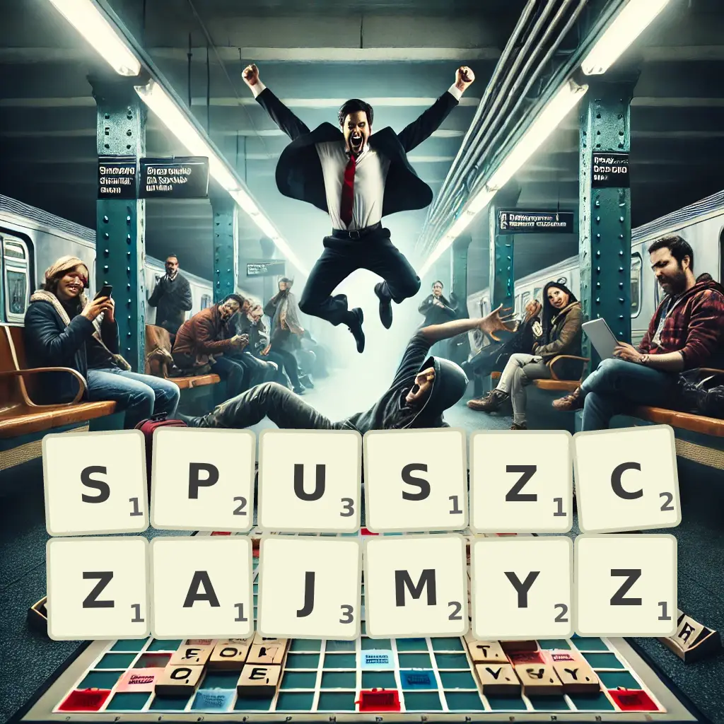 Słowa z liter SPUSZCZAJMYŻ