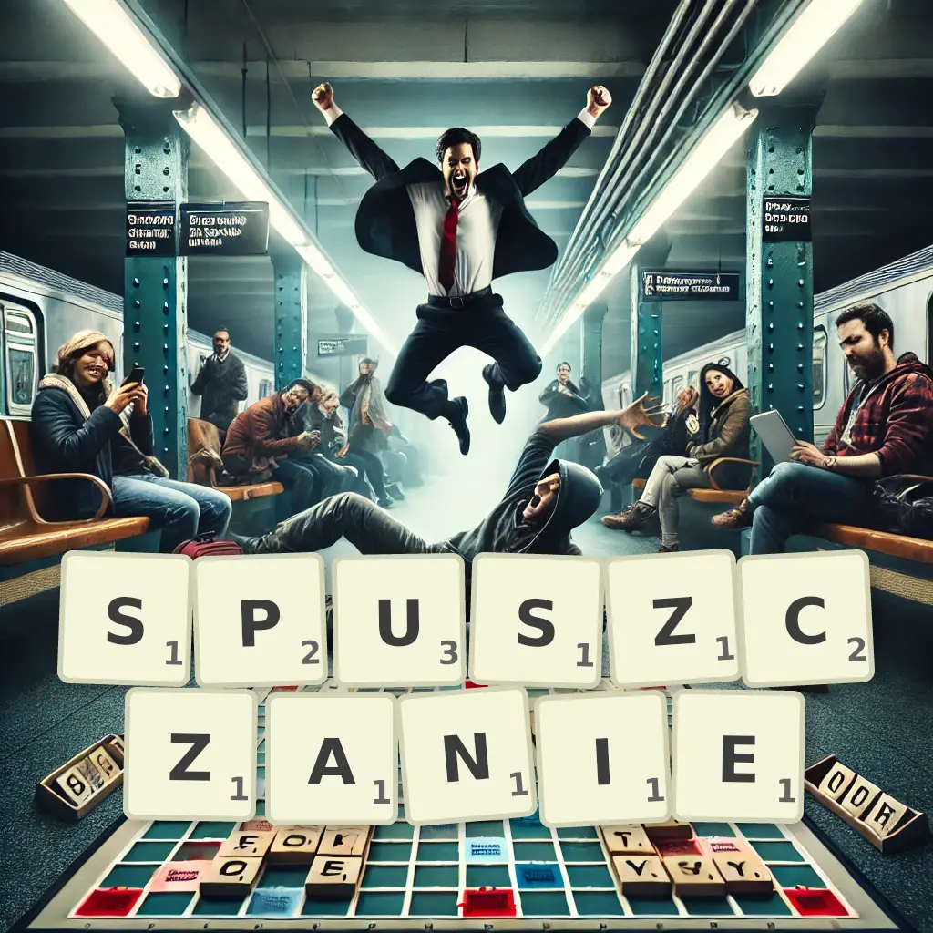 Słowa z liter SPUSZCZANIE