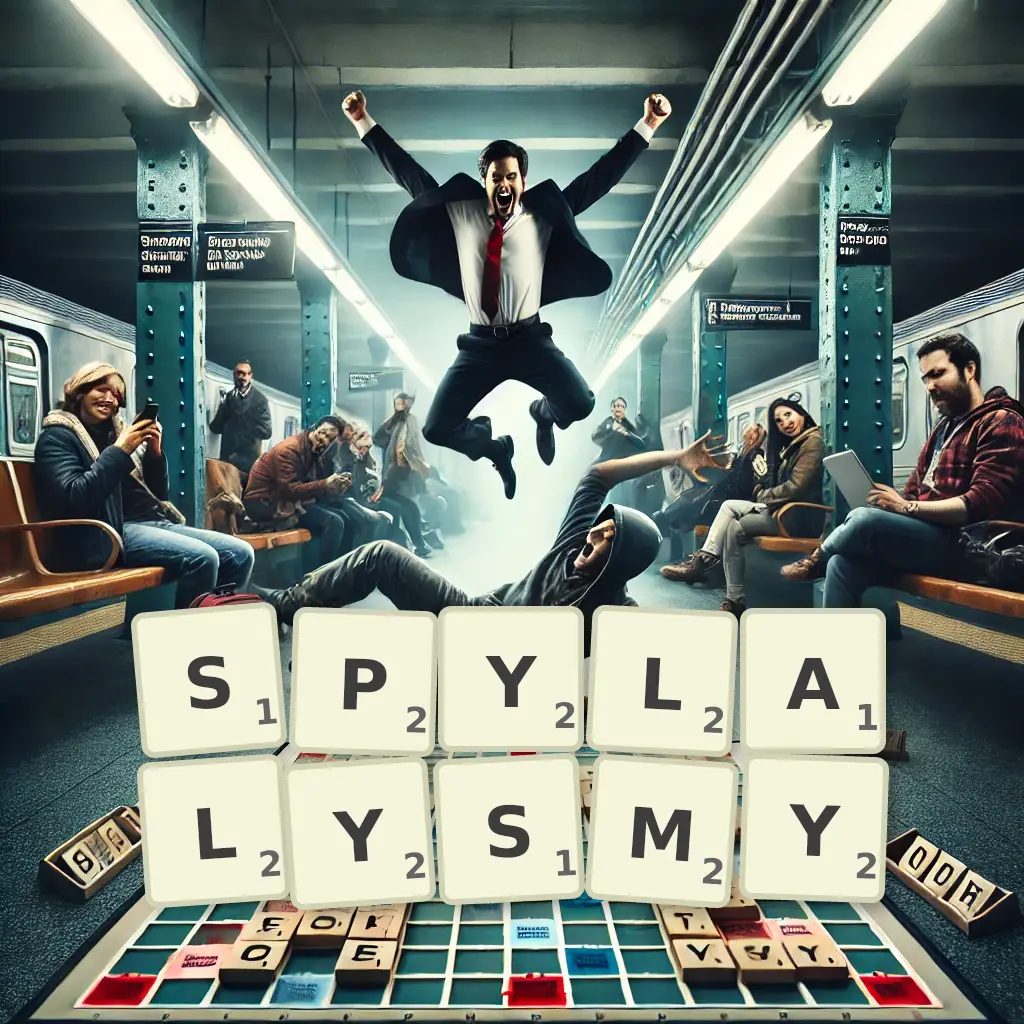 Lista słów z liter SPYLAŁYŚMY Słowa z liter SPYLAŁYŚMY