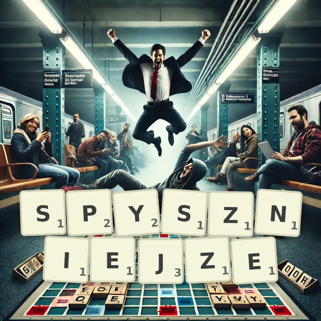Słowa z liter SPYSZNIEJŻE
