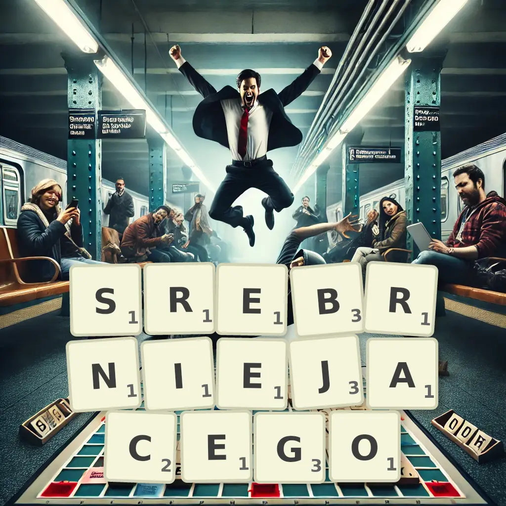 Słowa z liter SREBRNIEJĄCEGO