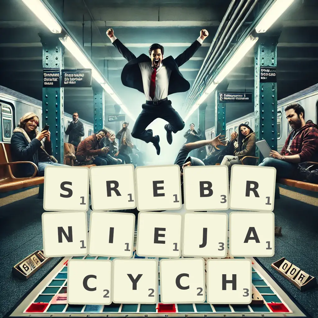 Słowa z liter SREBRNIEJĄCYCH