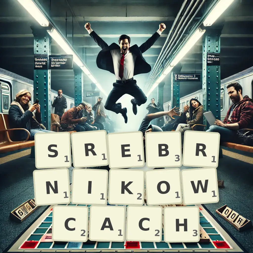 Słowa z liter SREBRNIKOWCACH