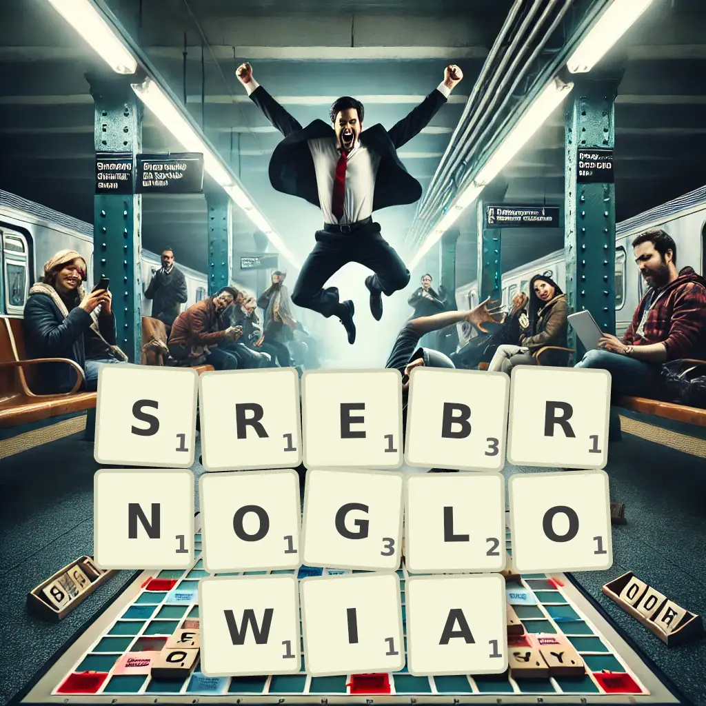 Słowa z liter SREBRNOGŁOWIA