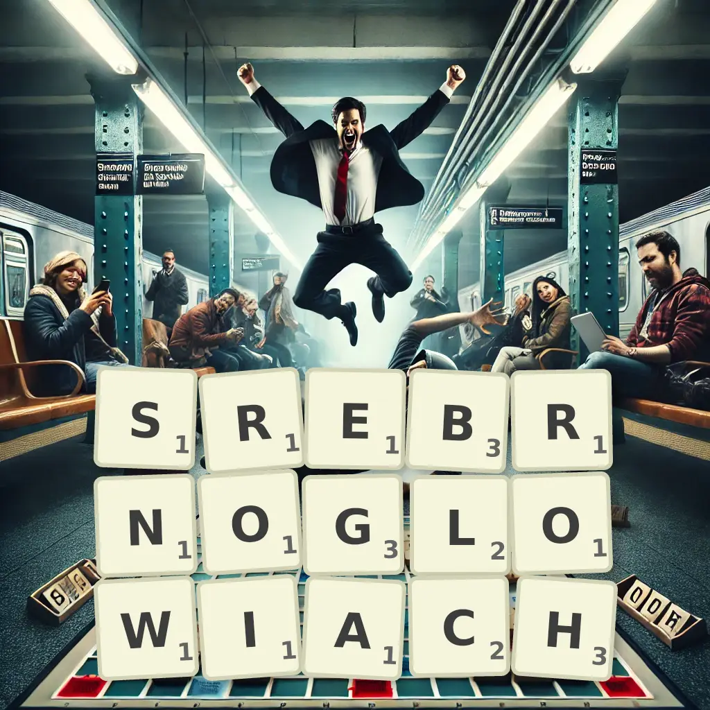 Słowa z liter SREBRNOGŁOWIACH