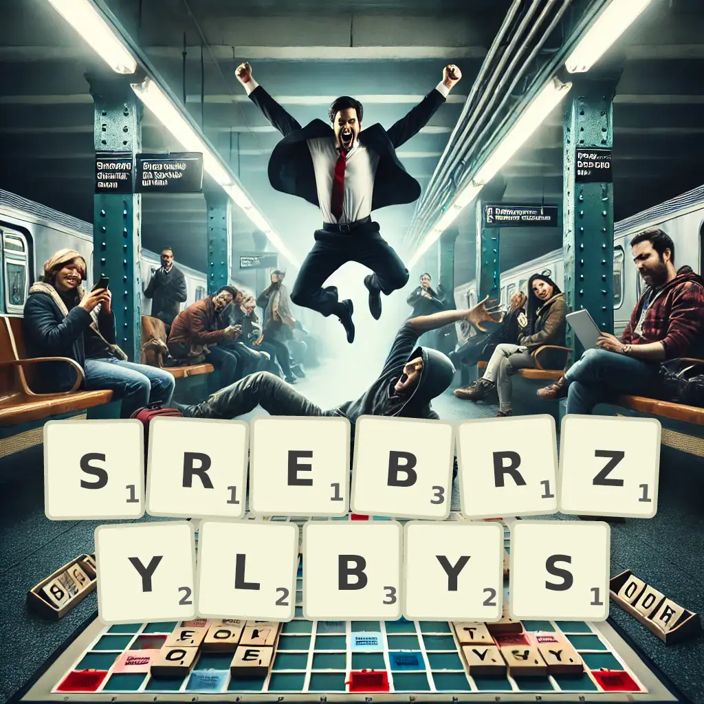 Słowa z liter SREBRZYŁBYŚ