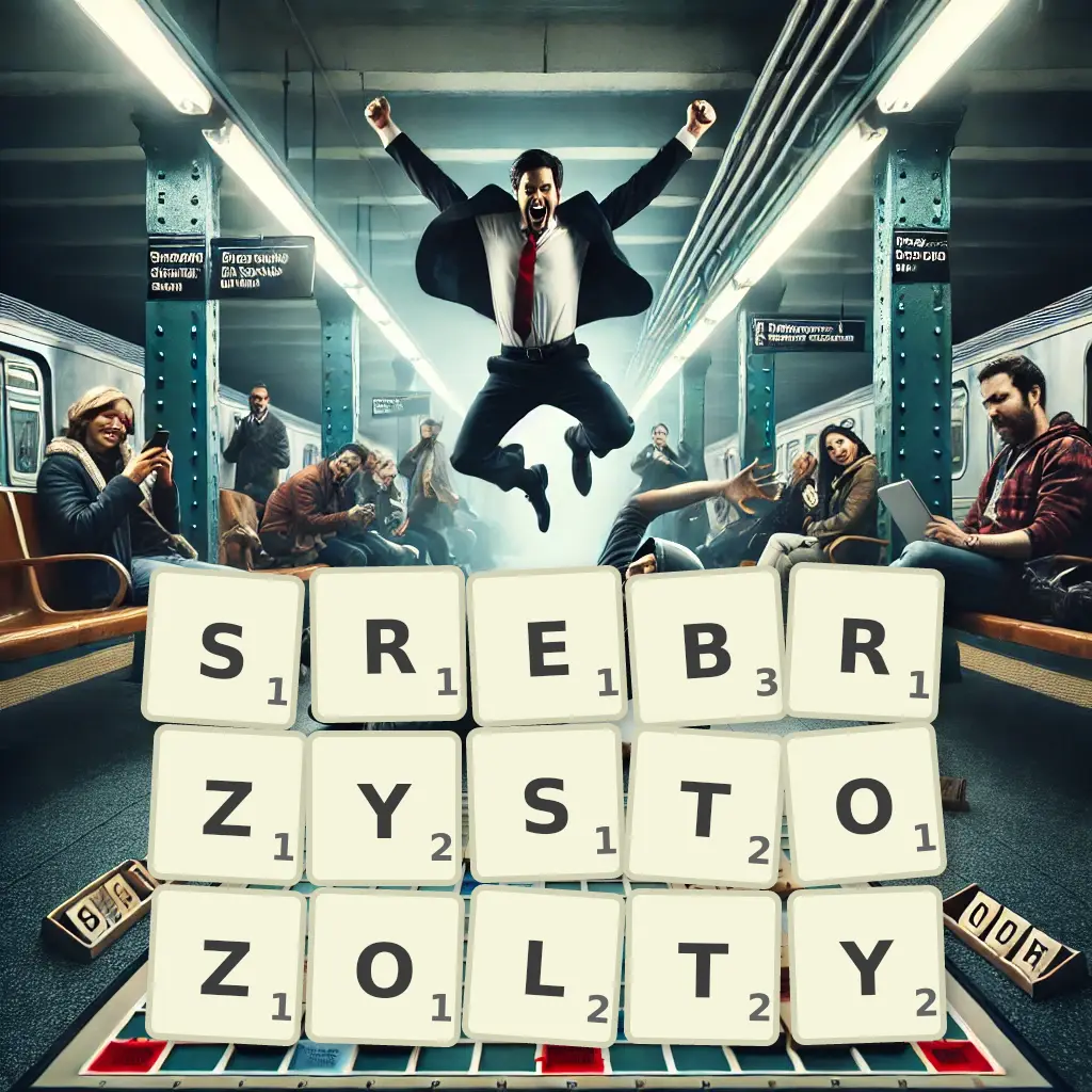 Lista słów z liter SREBRZYSTOŻÓŁTY Słowa z liter SREBRZYSTOŻÓŁTY